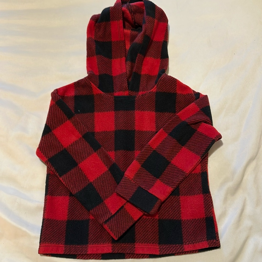 Toddler plaid fleece. Never Worn.